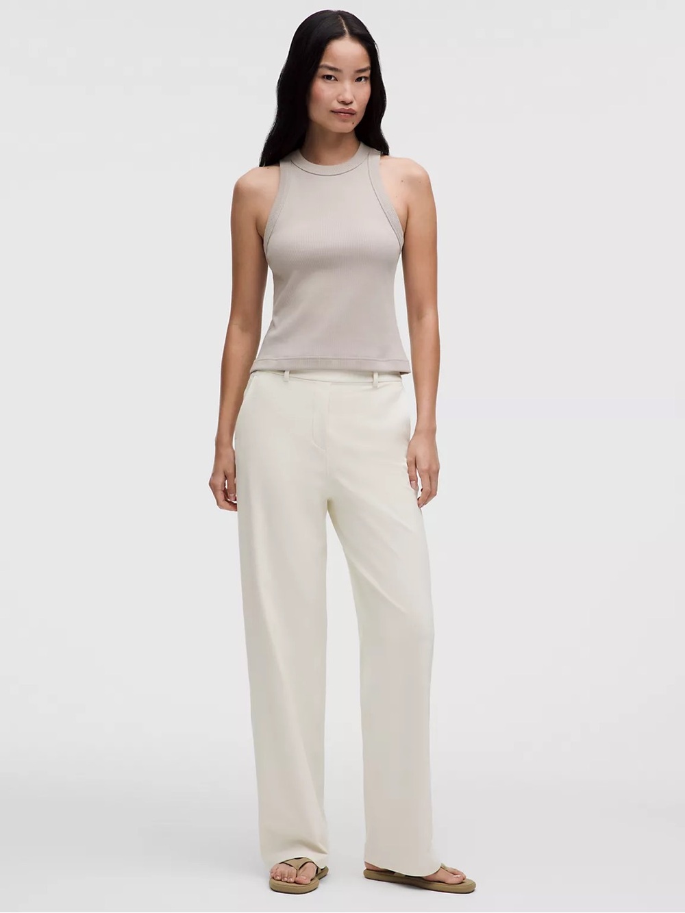 lululemon athletica Daydrift High-Rise Straight-Leg Trouser - Light Ivory